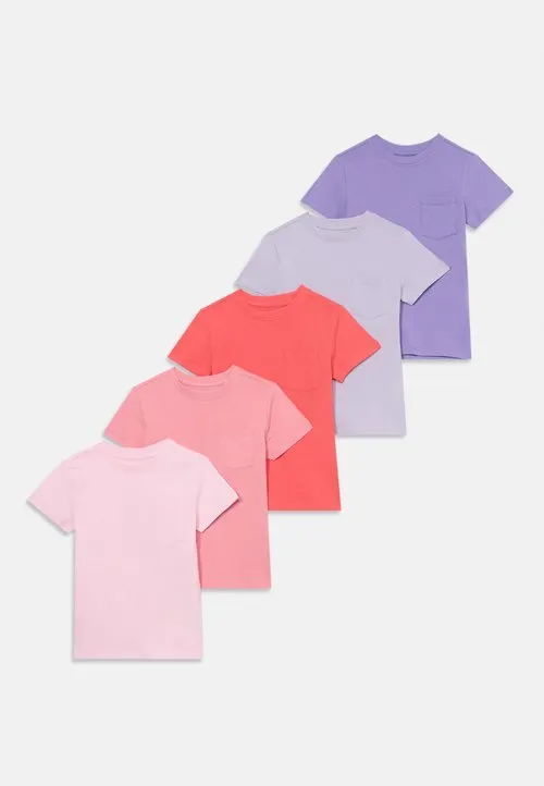 UNISEX 5 PACK - T-shirts - lilac/berry/purple