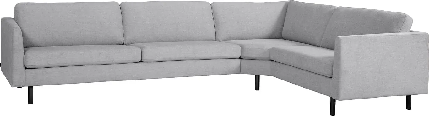 Hjellegjerde Medium hjørnesofa stoff Baffin velg farge, armlen 27