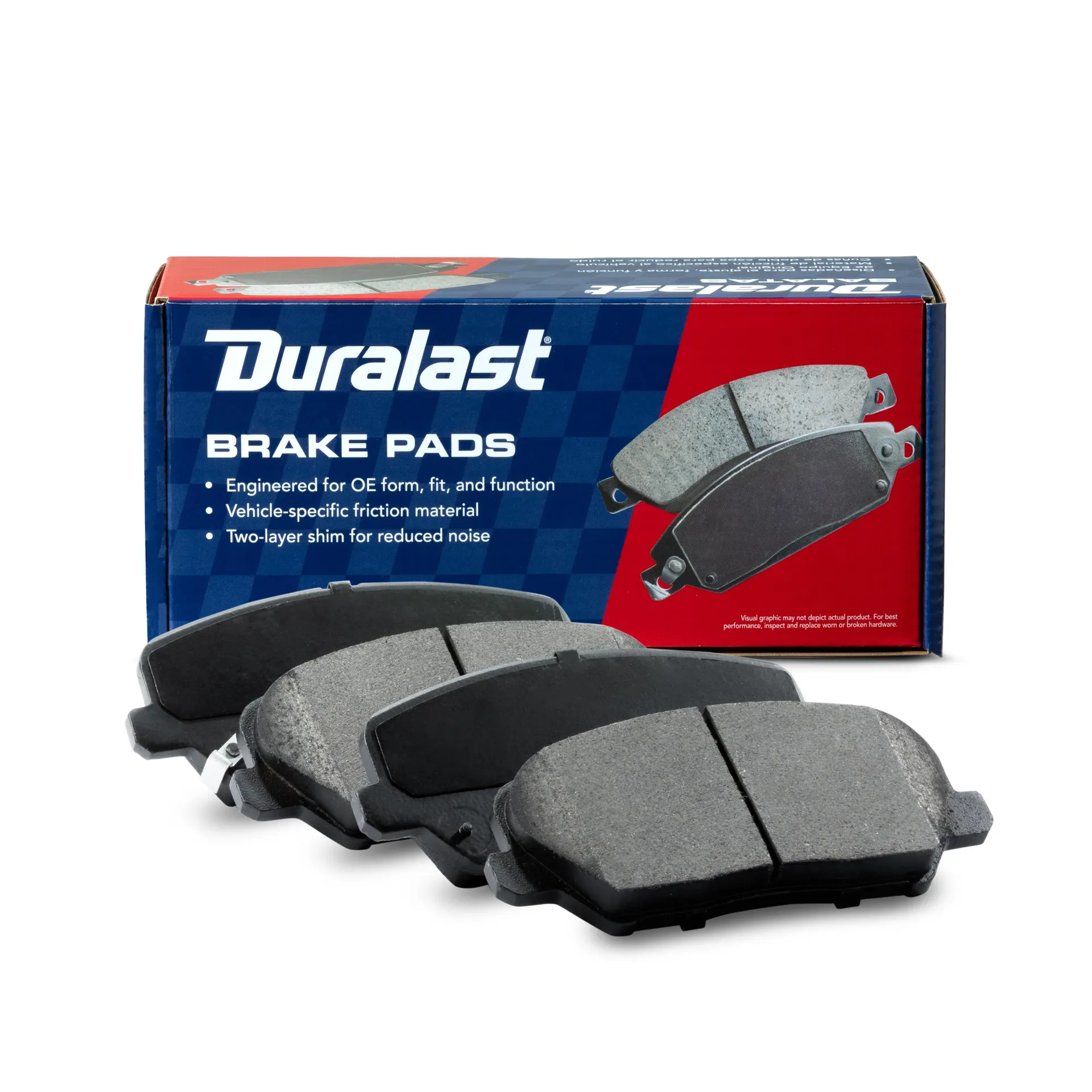 Duralast Ceramic Brake Pads D1827