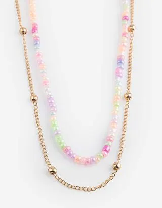 Collana - Confezione doppia - oro