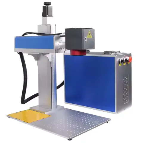 US Stock 100W 2.5D Ezcad3 JPT MOPA 100W Fiber Laser Engraver 60W MOPA Fiber Laser Marking Machine Relife Marker 110X110MM Lens