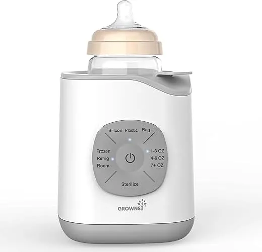 Grownsy Programmed Nutri-Locking Bottle Warmer for Breastmilk & Formula | Gentle Water Bath Heating & Thawing, Nutrient Preservation, Fast & Even Heating, No Hot Spots, Parent-Friendly Design Grownsy Programmed Nutri-…