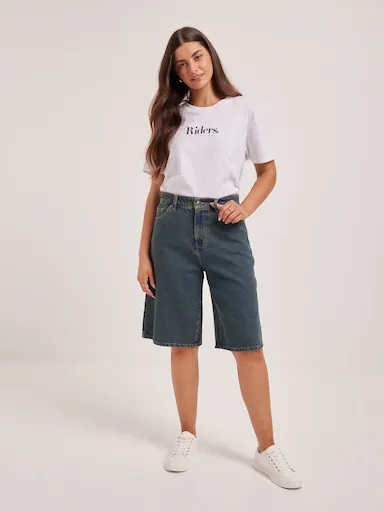 Riders By Lee Low Jort In Tainted Indigo