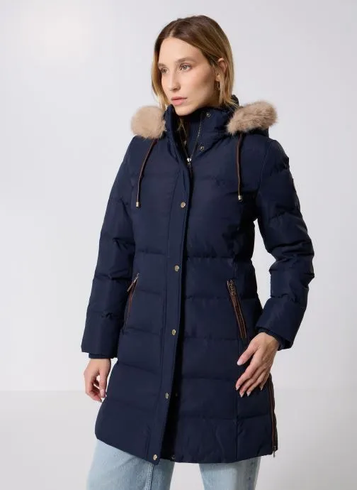 Klassieke jassen Ht Pf Trhd35-Insulated-Coat dames blauw