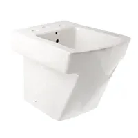 Bidet de apoyo Hall 3 agujeros rectangular blanco