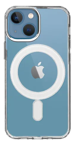 Pouzdro Comfort Magnet iPhone 13 Mini/5.4 průhledná