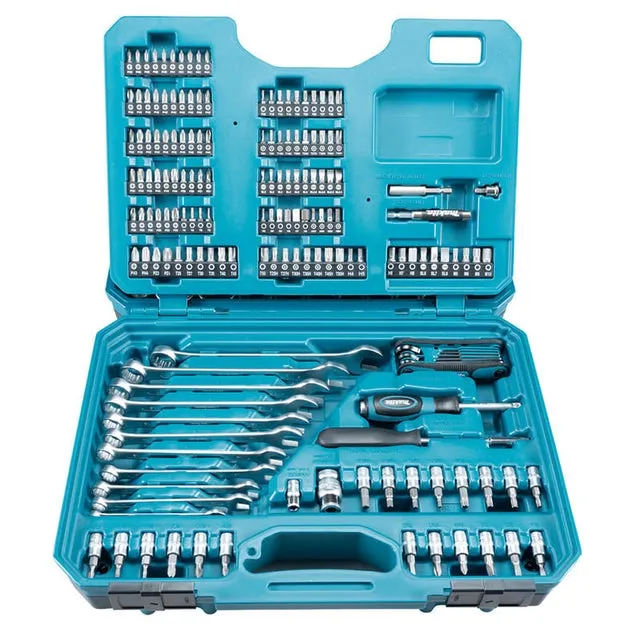 Makita E-10883 - Set di manutenzione (221 pezzi)