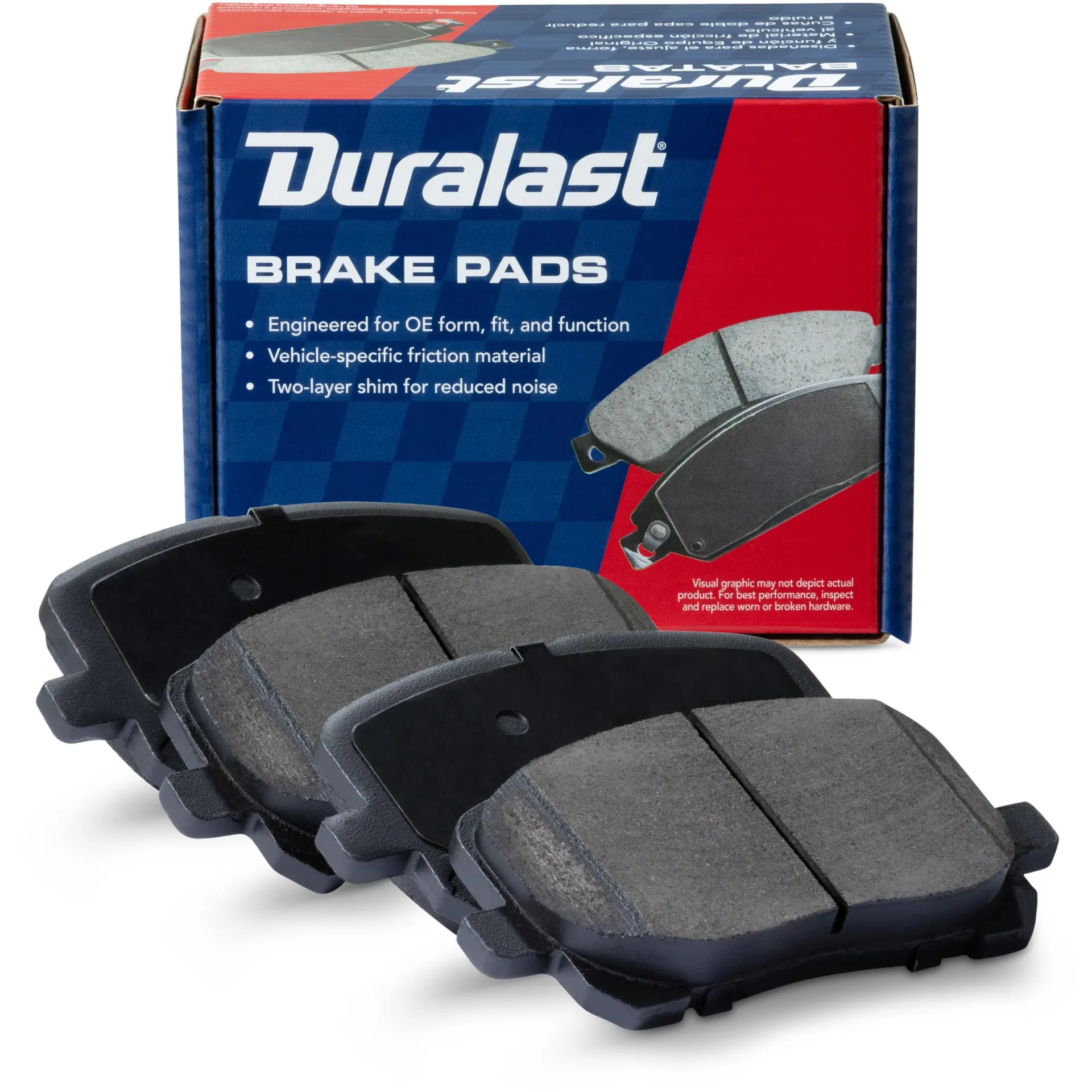 Duralast Ceramic Brake Pads MKD923