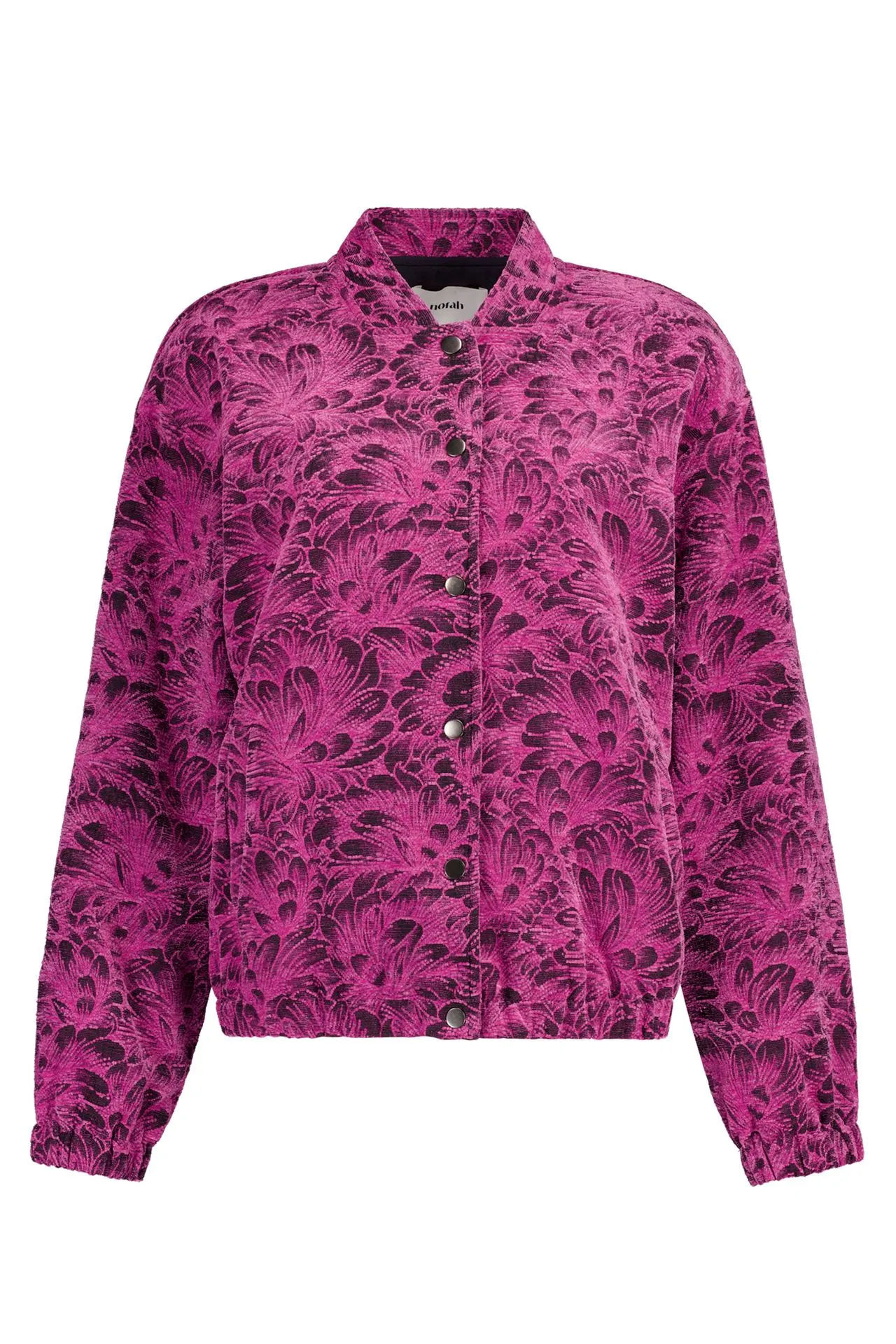 Roze jasje met bloemen