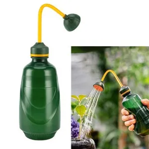 Annaffiatoio piccolo per piantine, annaffiatoio per piccole piante, talee, fiori, spruzzatore morbido, annaffiatura delicata delle piantine, 0,45 l