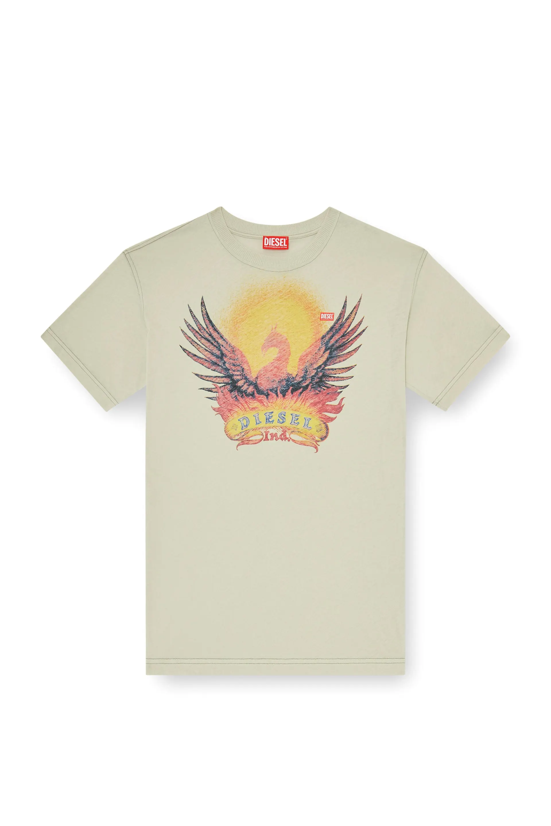 Regular T-shirt with Phoenix print