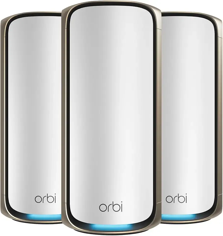 NETGEAR Orbi 970 Series (2026 Release) WiFi 7 Mesh System, 3 Pack
