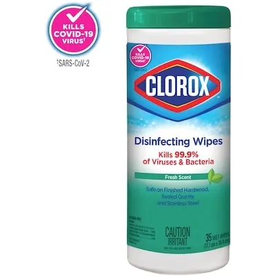 Wipes Disinfecting, Fresh Scent