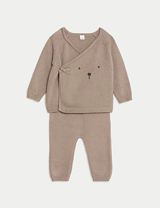 2pc Bear Outfit (7lbs-1 Yrs)