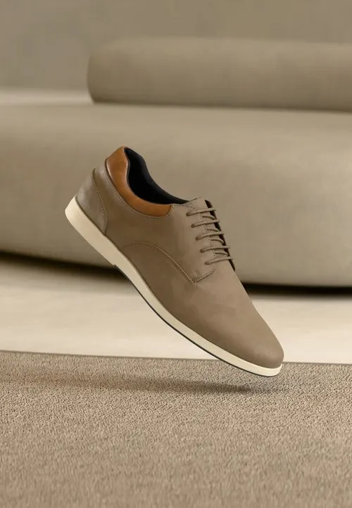 UNISEX - Casual snøresko - beige