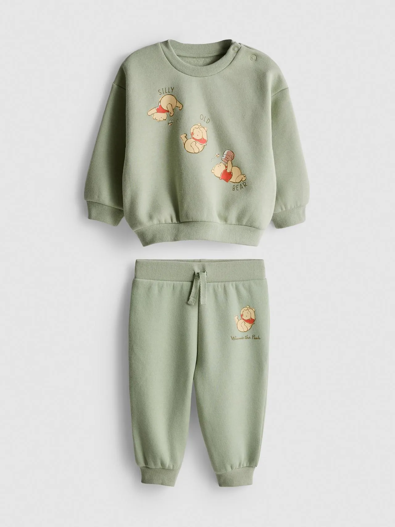 0–18 mois | Sweat-shirt et bas de jogging Disney Winnie l'ourson nouveau-né