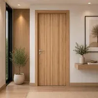 Puerta Almendro Melamina 75x210cm Resistente a la Humedad Holztek