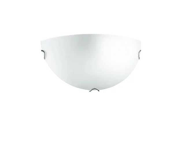 Applique neoclassico Oblo bianco E27 FAN EUROPE
