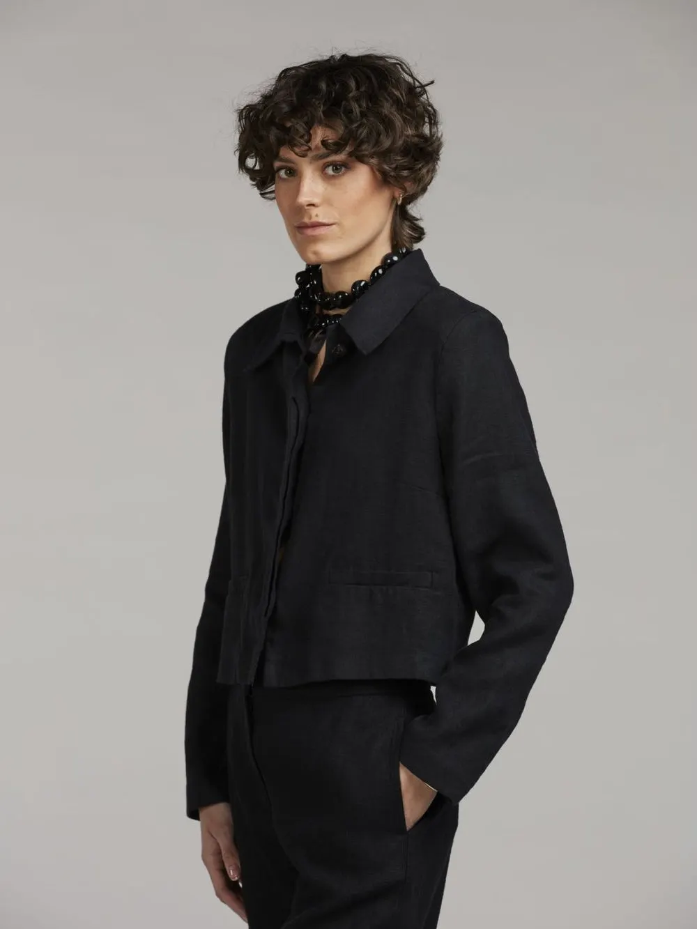 LEIA LINNEN JACKET