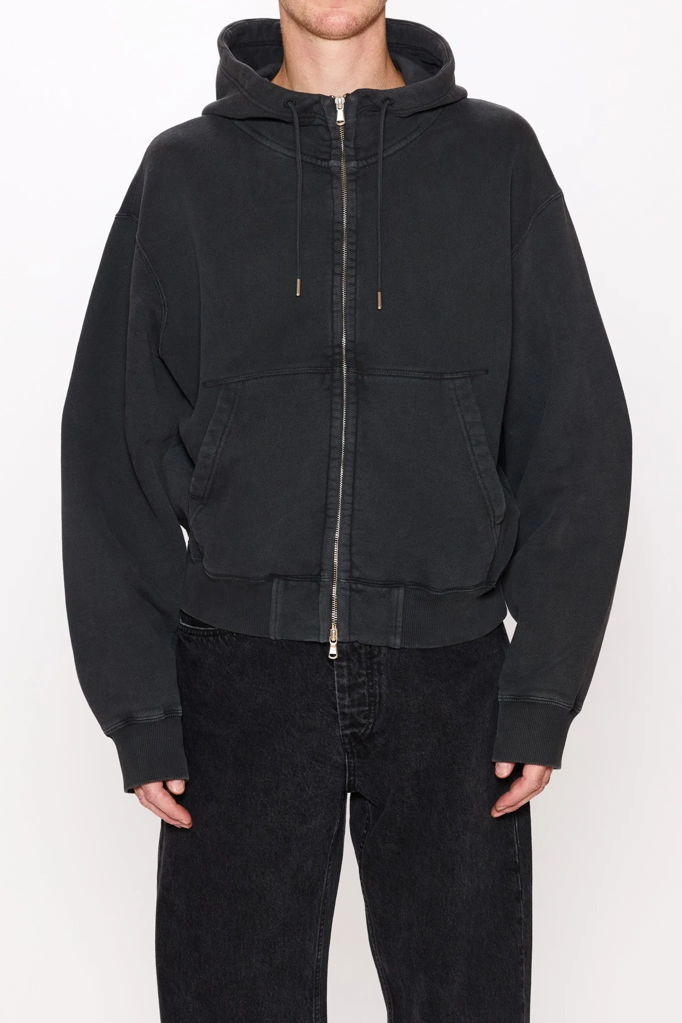 Oversized Zip-Up Hoodie