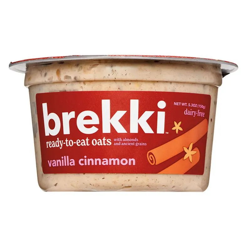Brekki Vanilla Cinnamon Overnight Oats
