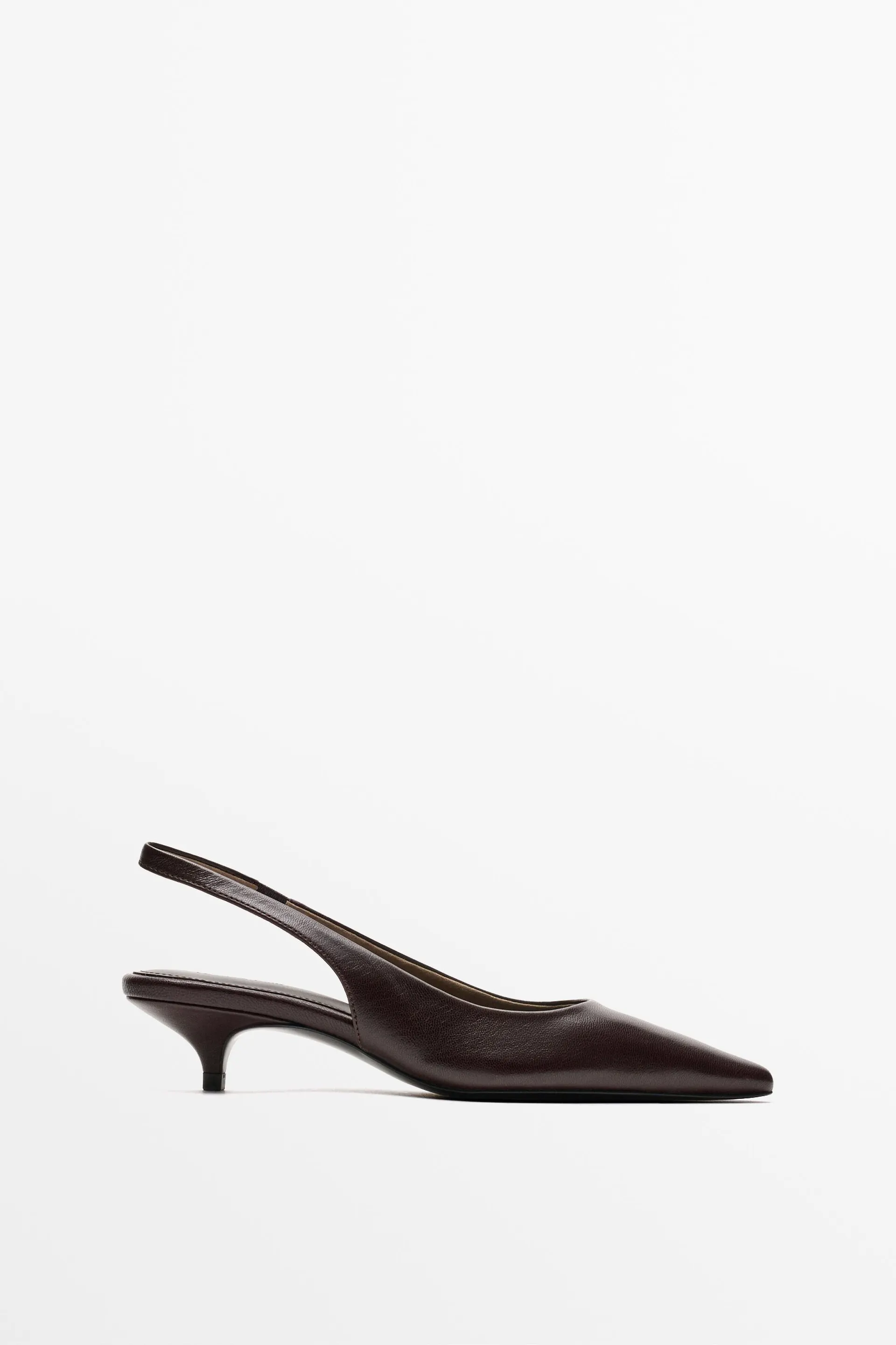 Slingback heel shoe