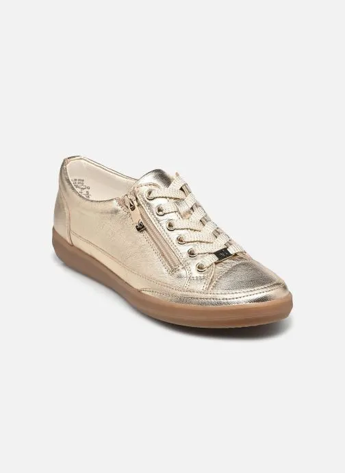 Lage sneakers 23706-44 dames goud en brons