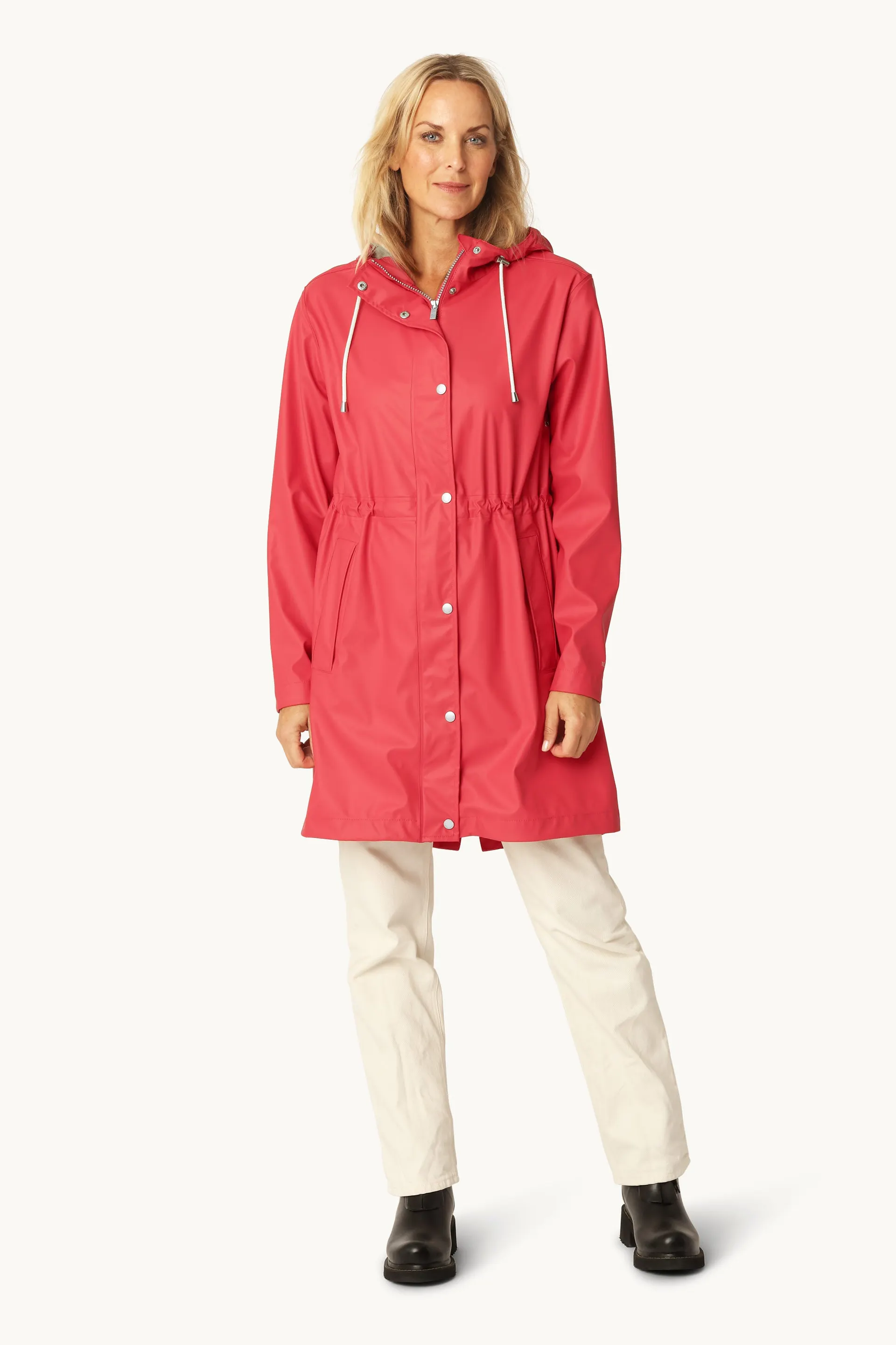Long Parka Rain Jacket