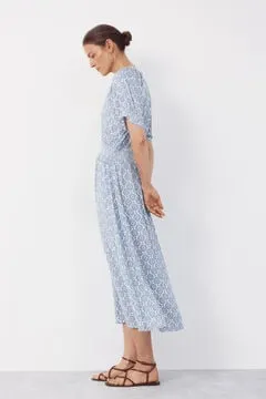 Vestido manga corta