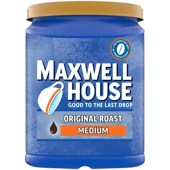 Maxwell House Medium Roast Original Roast Ground Coffee, 42.5 oz. Canister $27.00 63.5 ¢/oz