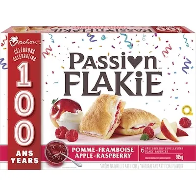 Passion Flakie® Apple-Raspberry Flaky Pastries