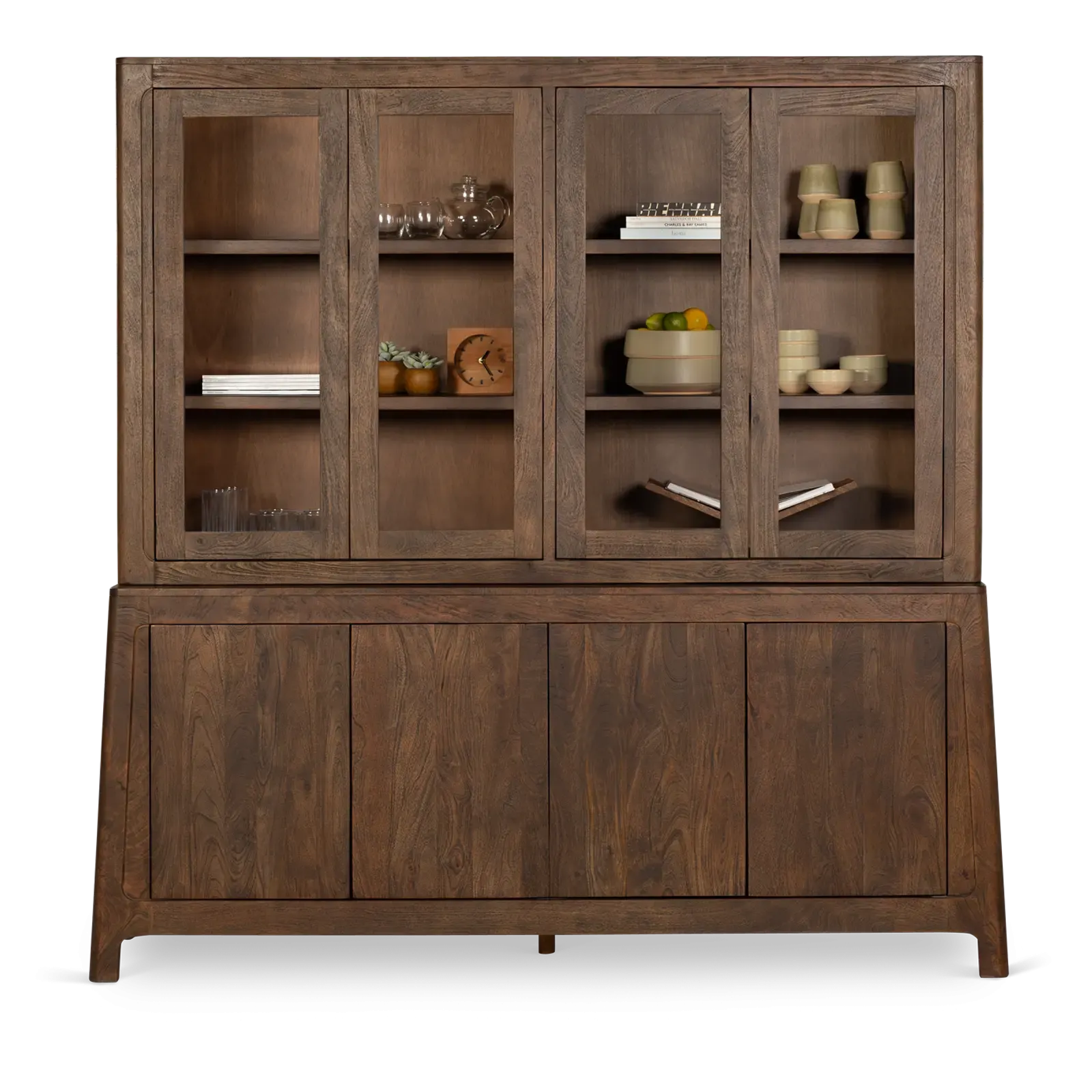 Vitrinekast Latara - Cacao Brown