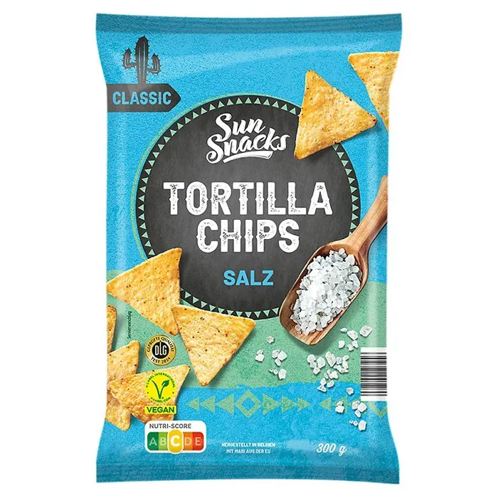 SUNSNACKS Tortilla Chips 300 g, Salz