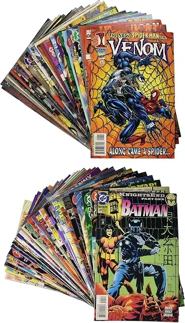 Comic Book Lot of 50 (Near Mint) Paperback Comic +BONUS GIFT