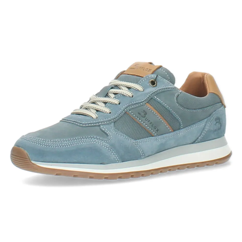 blauwe sneaker