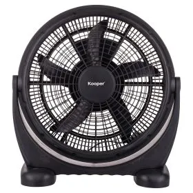 Ventilatore box tondo 5 pale Ø 36 cm 3 velocità 50W, Kooper