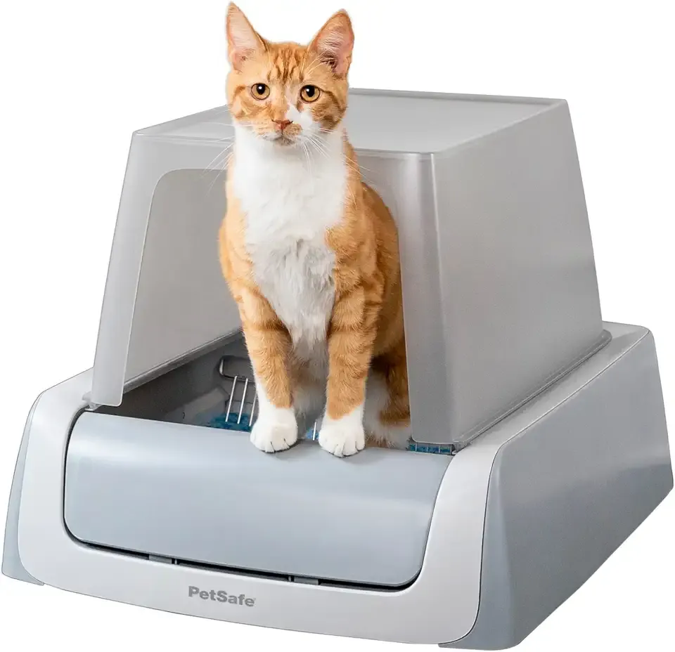 PetSafe ScoopFree Crystal Pro Legacy Self-Cleaning Litter Box, Front-Entry