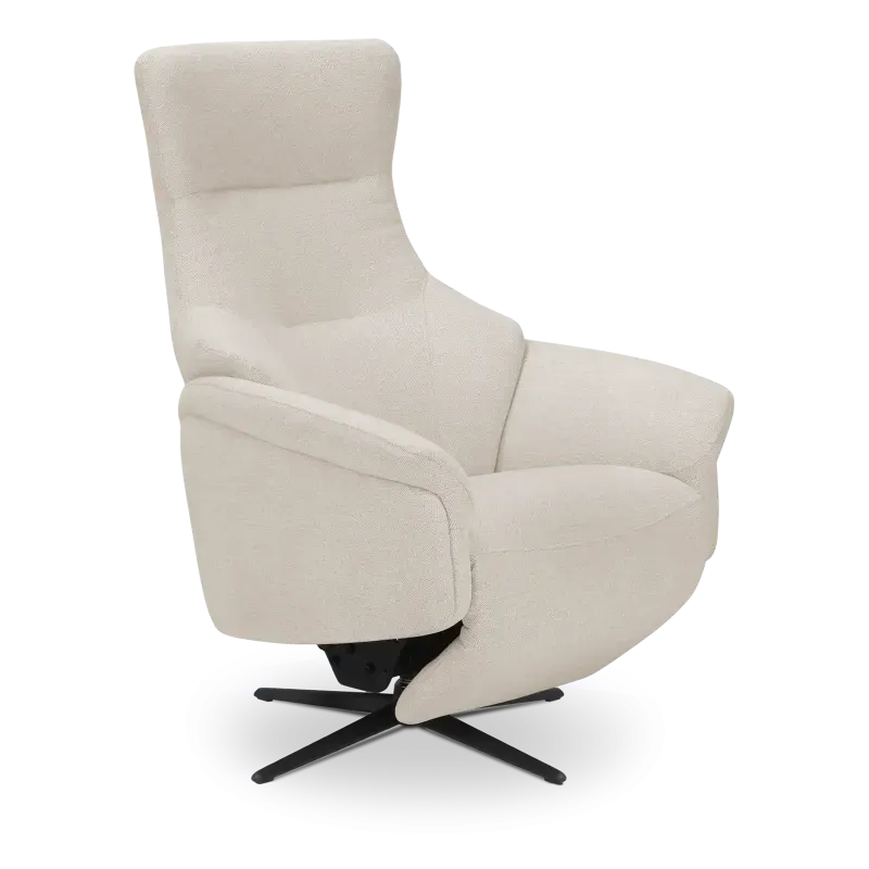 Relaxfauteuil Impreza - handmatig - stof Sneak Linen
