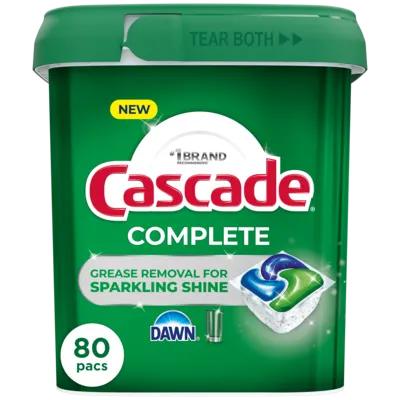 Complete Dishwasher Detergent Fresh, 80ct