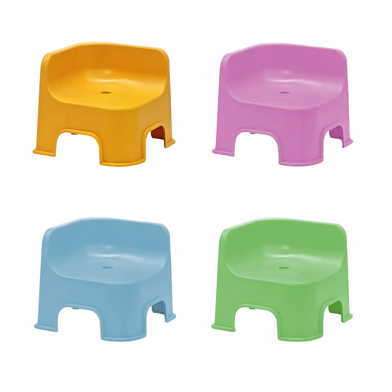 Sgabello in Polipropilene Colorato