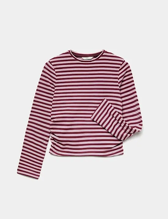 Cosy Striped Long Sleeve Top (6-16 Yrs)