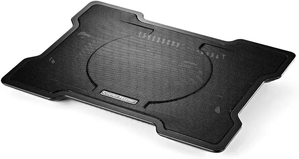 Cooler Master NotePal X-Slim Ultra-Slim Laptop Cooling Pad with 160mm Fan (R9-NBC-XSLI-GP),Black X-Slim