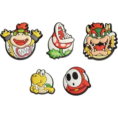 Super Mario™ Foes 5-Pack Jibbitz™ Shoe Charms
