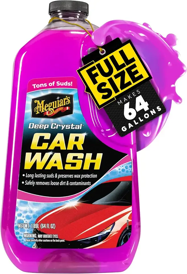Meguiar's Deep Crystal Car Wash, 64 oz