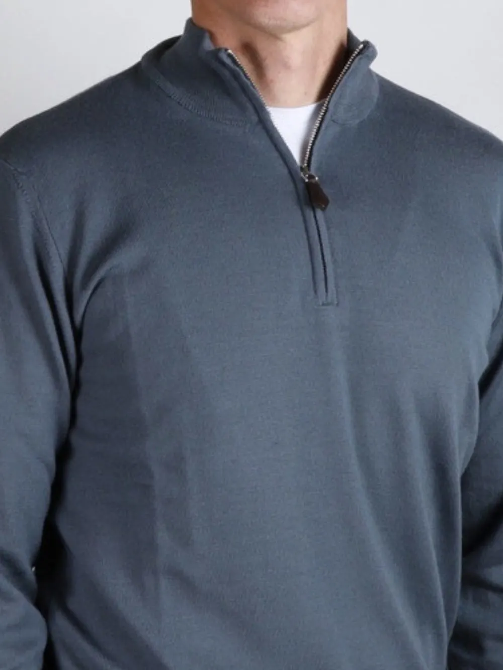 HALF ZIP MERINO