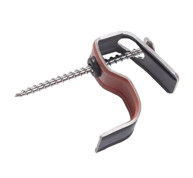 MØNEKLIPS M/SKRUE KDN SVART 50STK