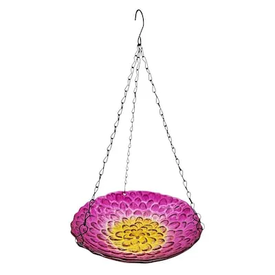 Complete Resin 34.25-in H Brushed Bronze Resin Complete birdbath