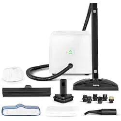 Dupray Neat Steam Cleaner with 17-Piece Kit - Powerful, Chemical-Free Cleaning for Floors, Cars, Tiles, Upholstery, Kitchen, Bathroom Grout, Carpets & More - Kills up to 99.9% of Bacteria & Viruses *