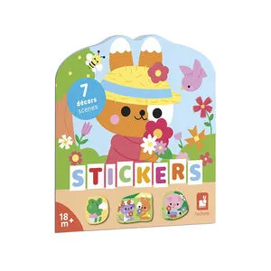 Cahier de stickers La Campagne