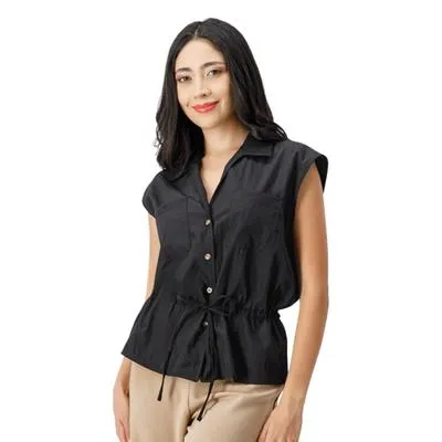 Blusa Mxstaza Mujer Amarre En Cintura Sin Mangas